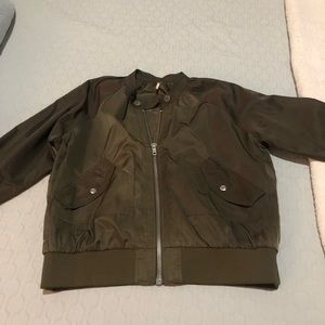 Free People satin jacket